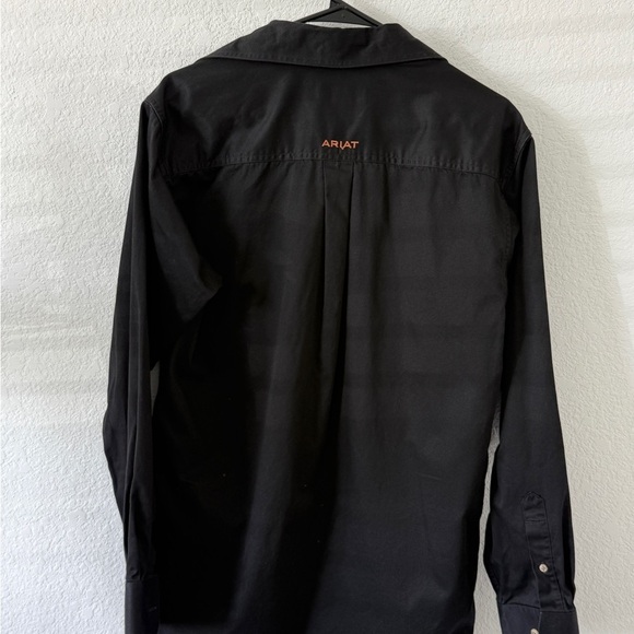 Ariat Classic Black Cotton Shirt - Picture 6 of 8